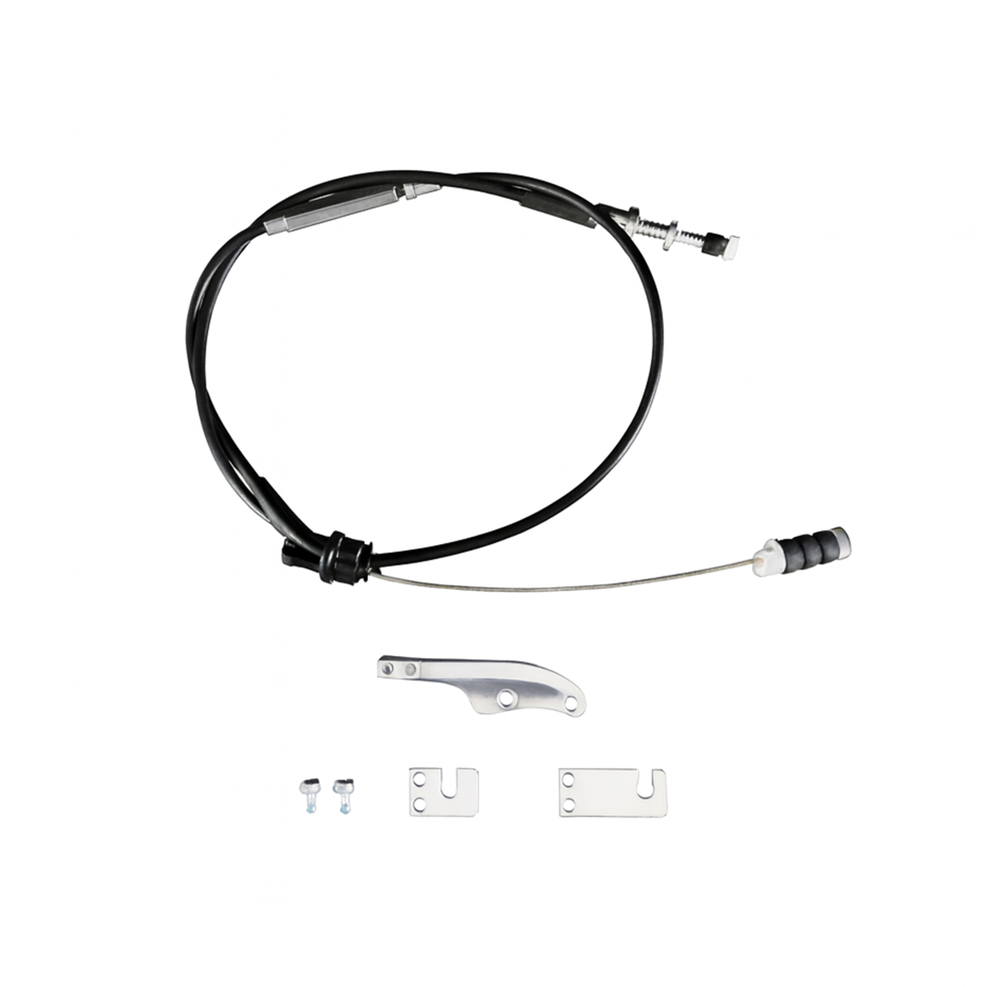 K-Tuned K-Series Center Feed Throttle Body Cable with Bracket